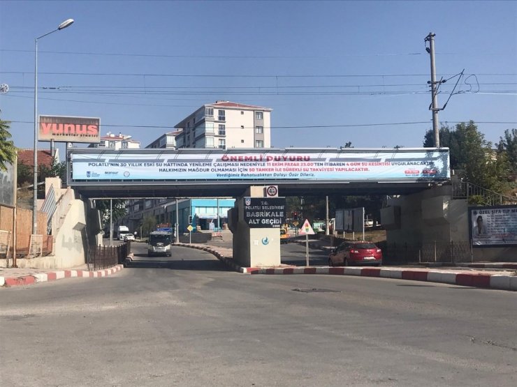 Polatlı’nın su sorunu çözülüyor