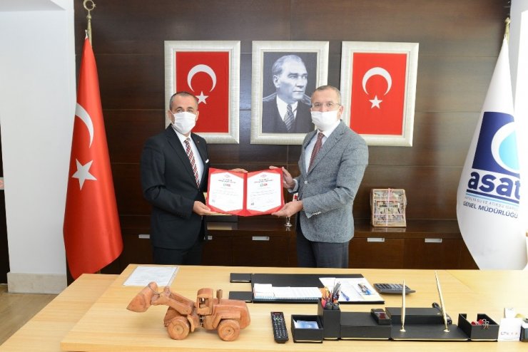 ASAT’a Güvenli Hizmet Belgesi