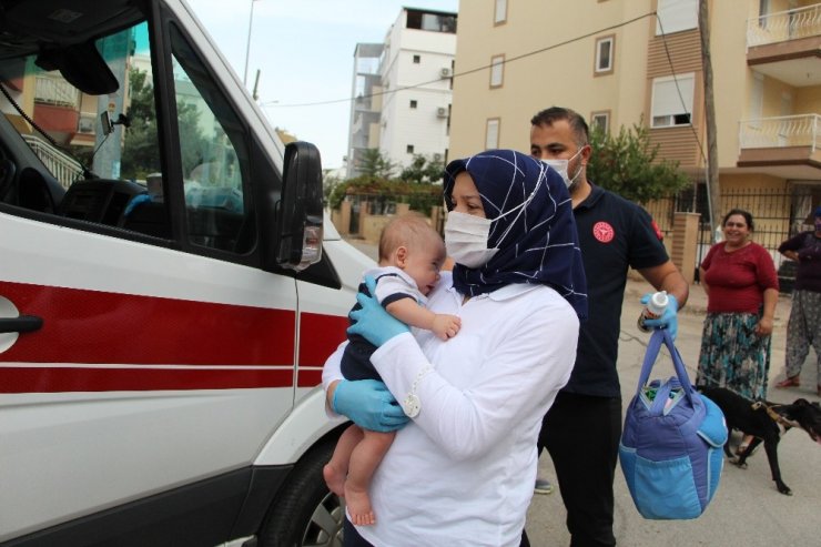 Antalya’da terk edilmiş üç aylık bebek bulundu
