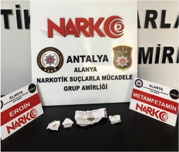 Alanya’da uyuşturucu operasyonu
