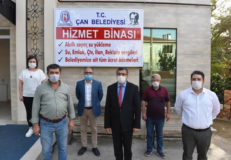 Çan’da Nadir Pazarbaşı ödeme noktası hizmete girdi