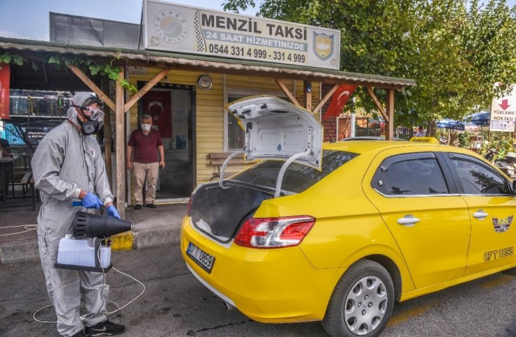 Kepez’de 50 bin 252 dezenfekte işlemi yapıldı