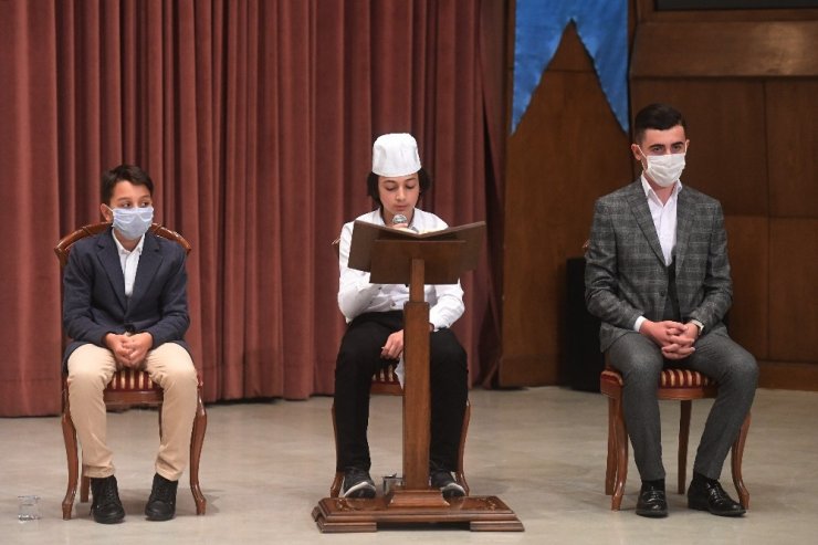 Kur’an-ı Kerim’i Güzel Okuma Yarışması ödül töreni yapıldı