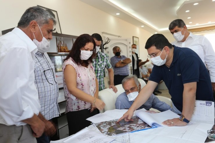 Küçük sanayi sitesinde bağlantı yolları ve yeşil alan çalışması yapılacak