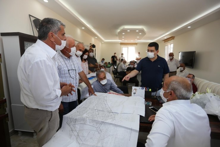 Küçük sanayi sitesinde bağlantı yolları ve yeşil alan çalışması yapılacak