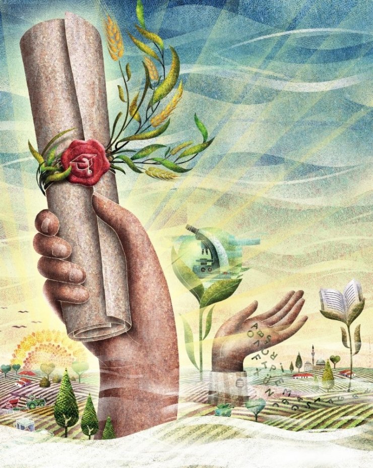 Tarımın geleceği için eğitime destek