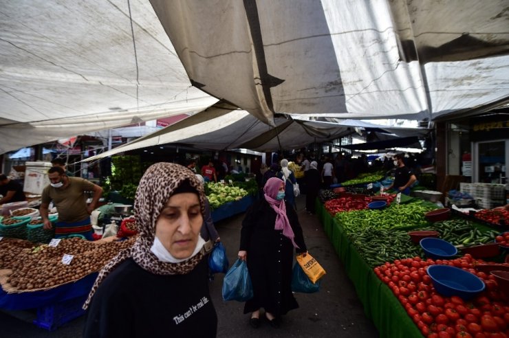 İstanbul’da semt pazarlarına koronavirüs denetimi