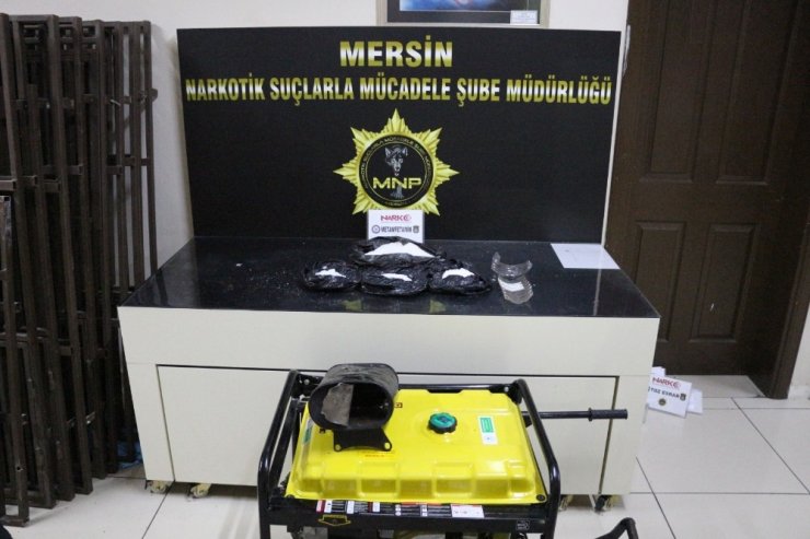 Jeneratör motorunda uyuşturucu sevkiyatı polise takıldı