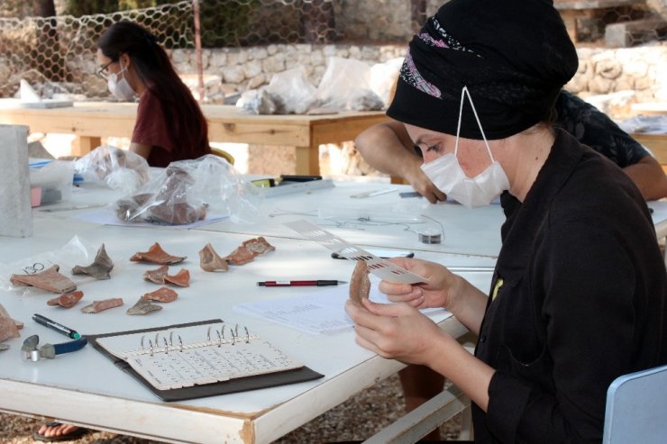 Elaussia Sebaste Antik Kenti sezon çalışmaları tamamlandı