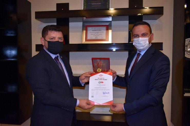 Sanko Park TSE’den Güvenli Hizmet Belgesi aldı