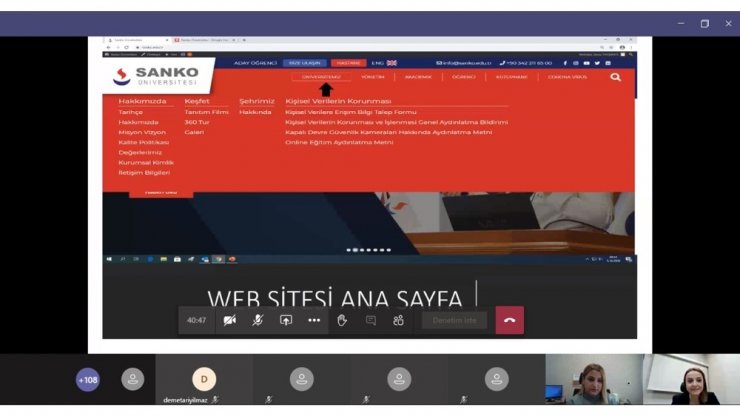SANKO Üniversitesi SHMYO Öğrenci oryantasyon programı
