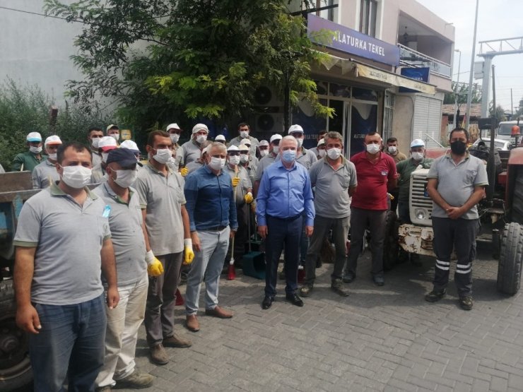 Saruhanlı Belediyesi ilçede temizlik seferberliği başlattı