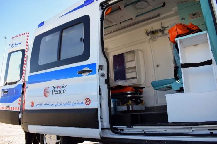 TİKA’dan Tunus’un korona ile mücadelesine ambulans desteği