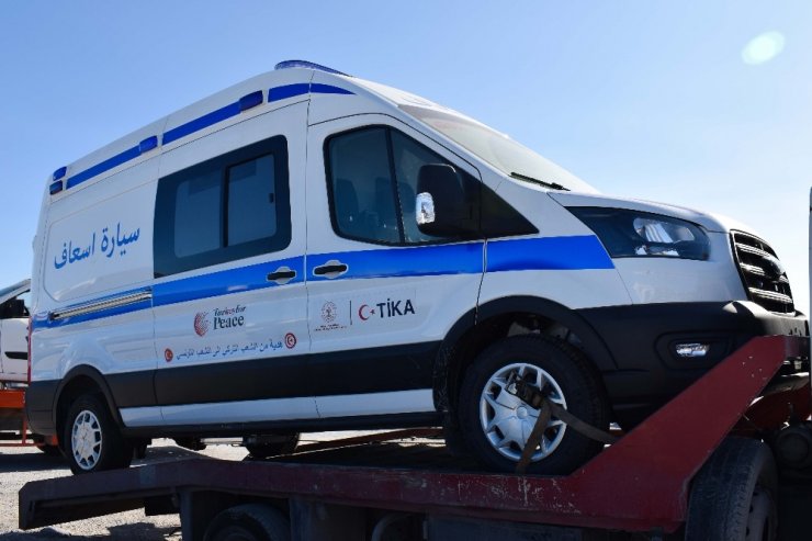 TİKA’dan Tunus’un korona ile mücadelesine ambulans desteği