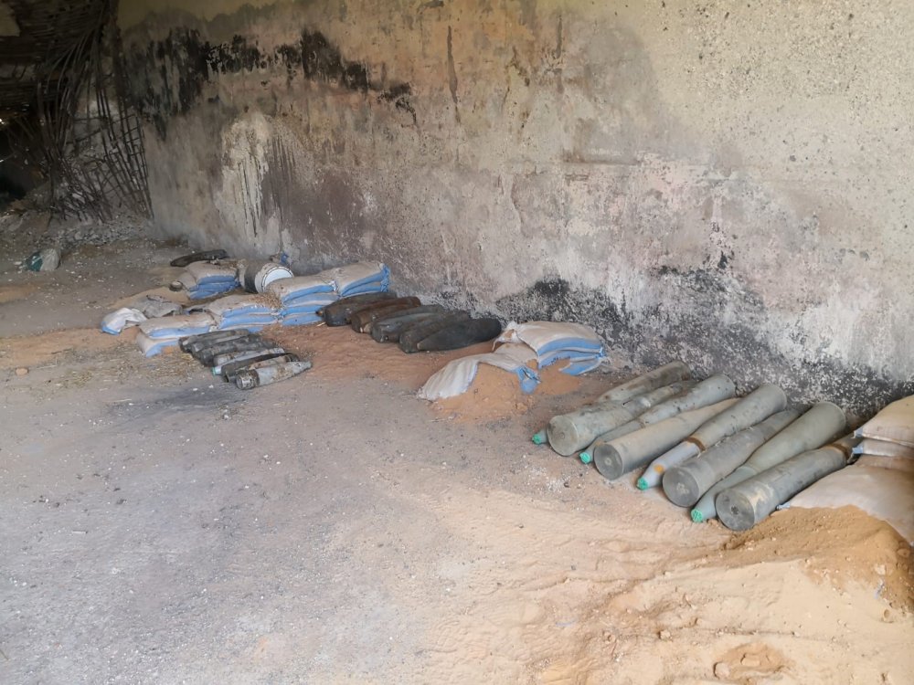 TSK timleri Libya'da! Darbeci Hafter'in tuzakladığı mühimmatları imha ediyorlar