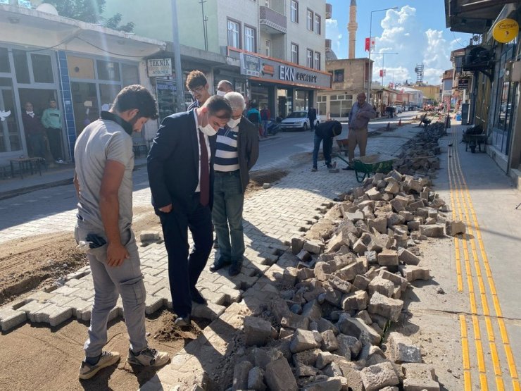 Başkan Çoban doğalgaz çalışmalarını inceledi