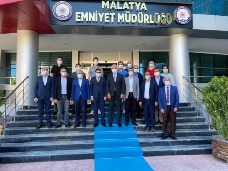 AK Partilerden Emniyet Müdürü Dağdeviren’e ziyaret