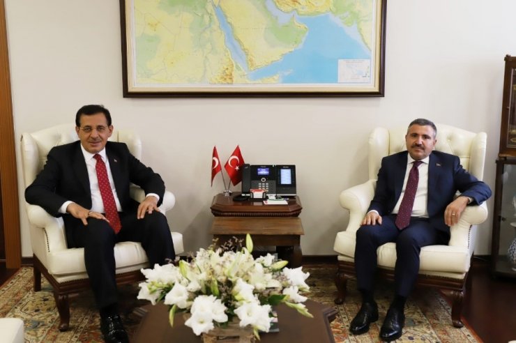 Bartın ve Bolu Valilerinden Düzce’ye ziyaret