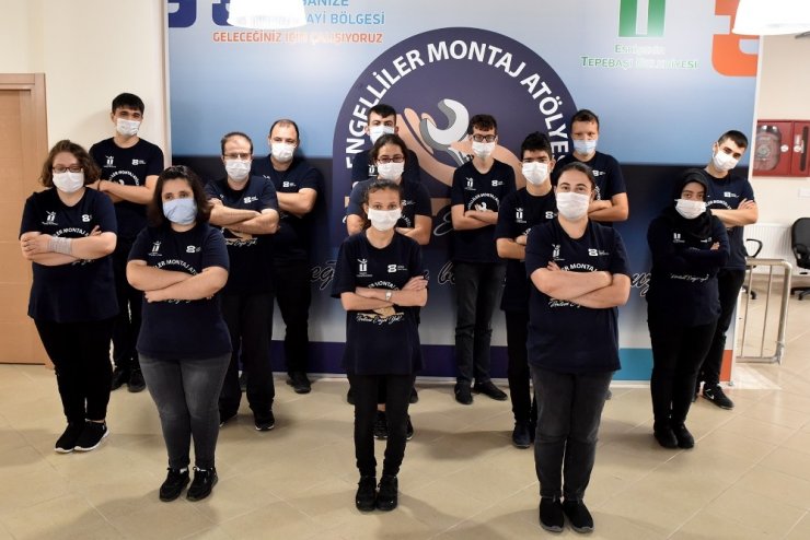 Bir yılda 836 bin 178 parça ürettiler