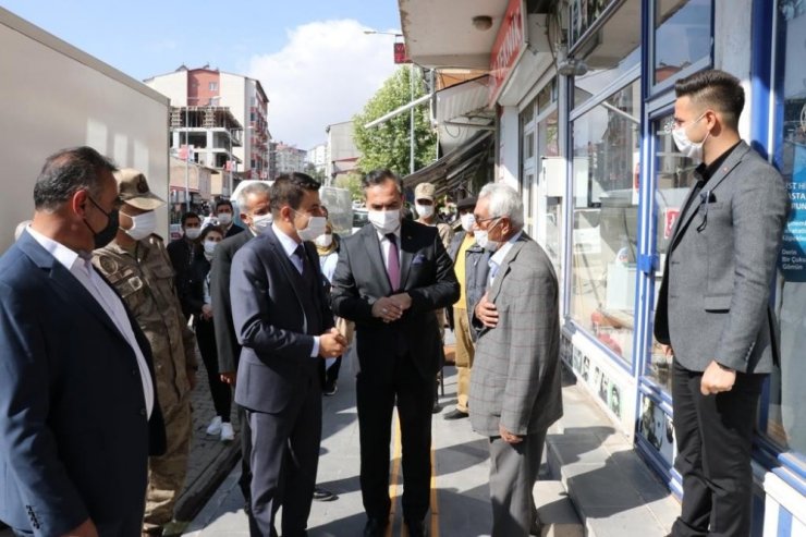 Ahlat’ta korona virüs denetimleri