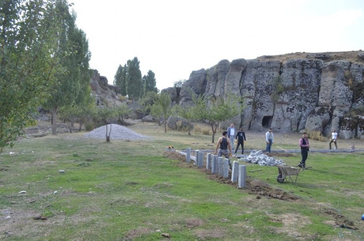 Bünyan Belediyesi Güllüce Mahallesine mesire alanı yapıyor