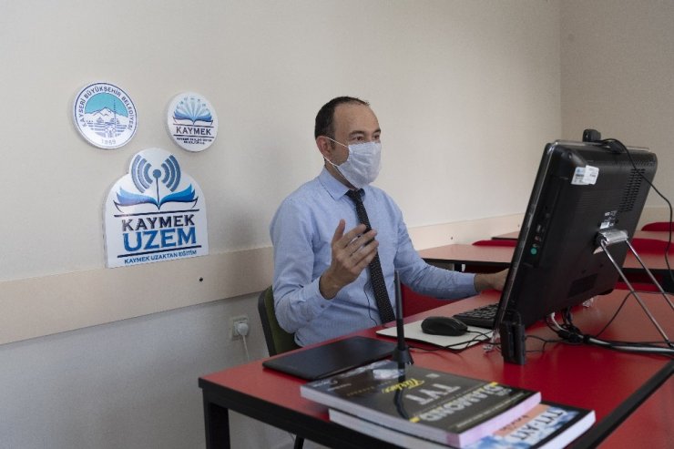 Büyükşehir, sanat ve mesleki eğitimde de ’online’