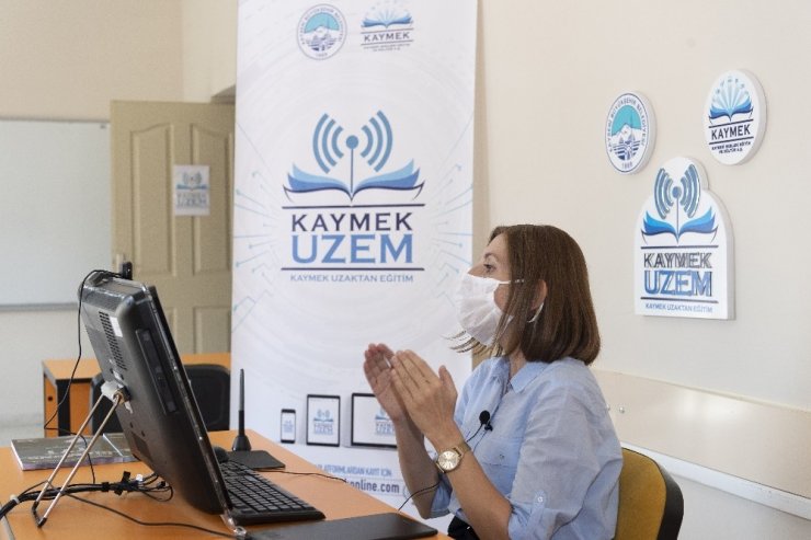 Büyükşehir, sanat ve mesleki eğitimde de ’online’