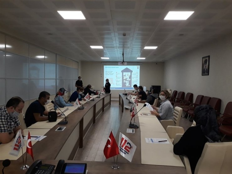 Düzce’de tahliye ve yangın tatbikatı gerçekleştirildi