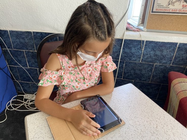 Bu ilçede öğrencilere her yer ‘Wi-Fi’