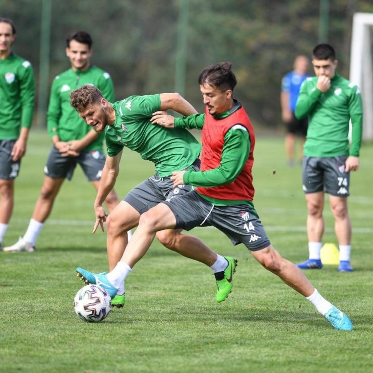 Bursaspor dayanıklılık çalıştı