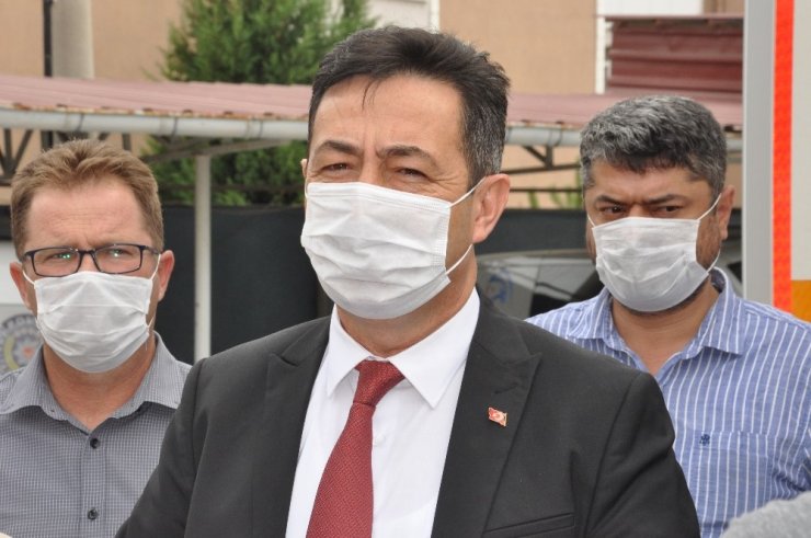 Emniyet mensuplarından ‘Kan ver Afyon’ kapmayasına destek