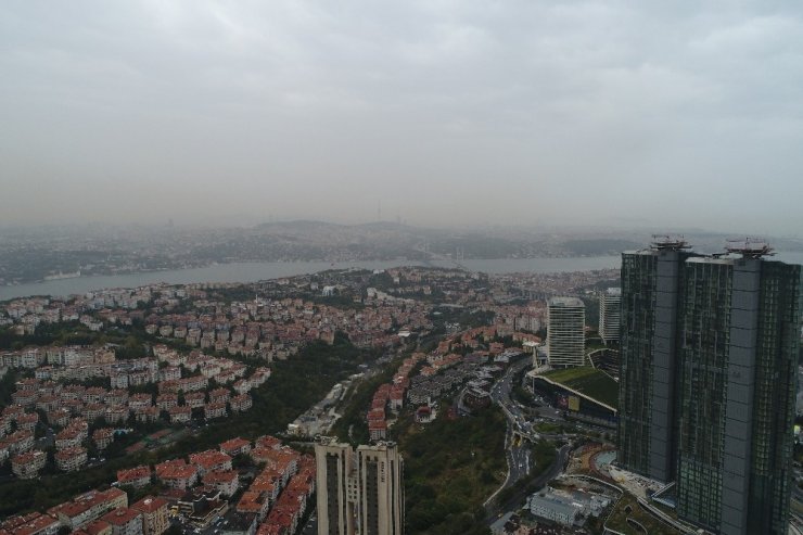 Yağmur bulutlarının gelişi böyle görüntülendi