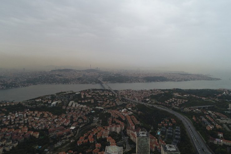 Yağmur bulutlarının gelişi böyle görüntülendi