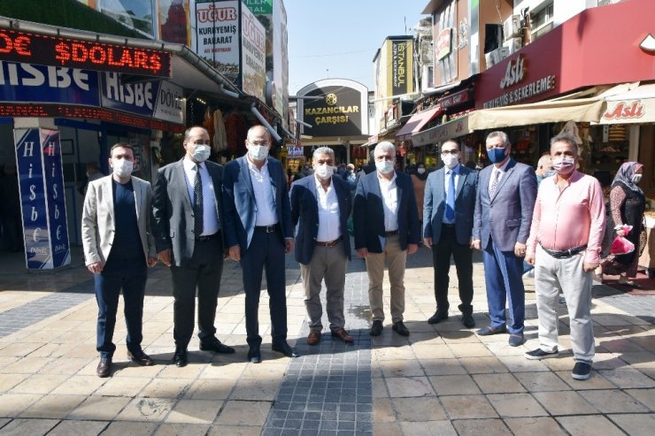 KTO Başkanı Gülsoy’dan Kazancılar Çarşısı’nda denetim
