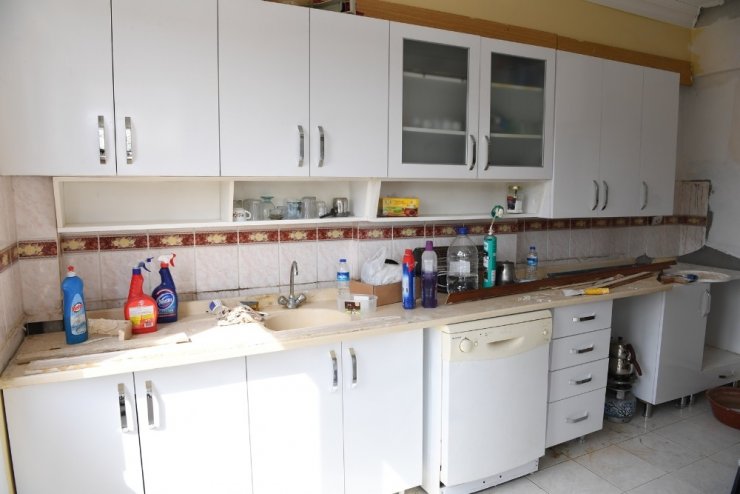 Konyaaltı’nda yanan 6 ev baştan sona yenilendi