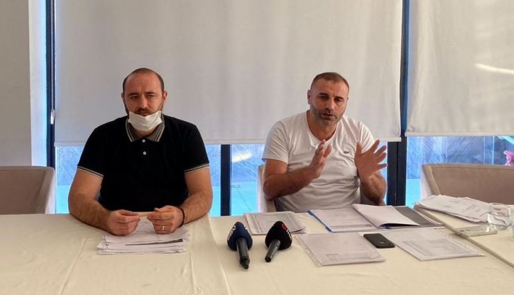Kulüp Başkanı Saka ve avukat Yıldız’dan önemli açıklamalar