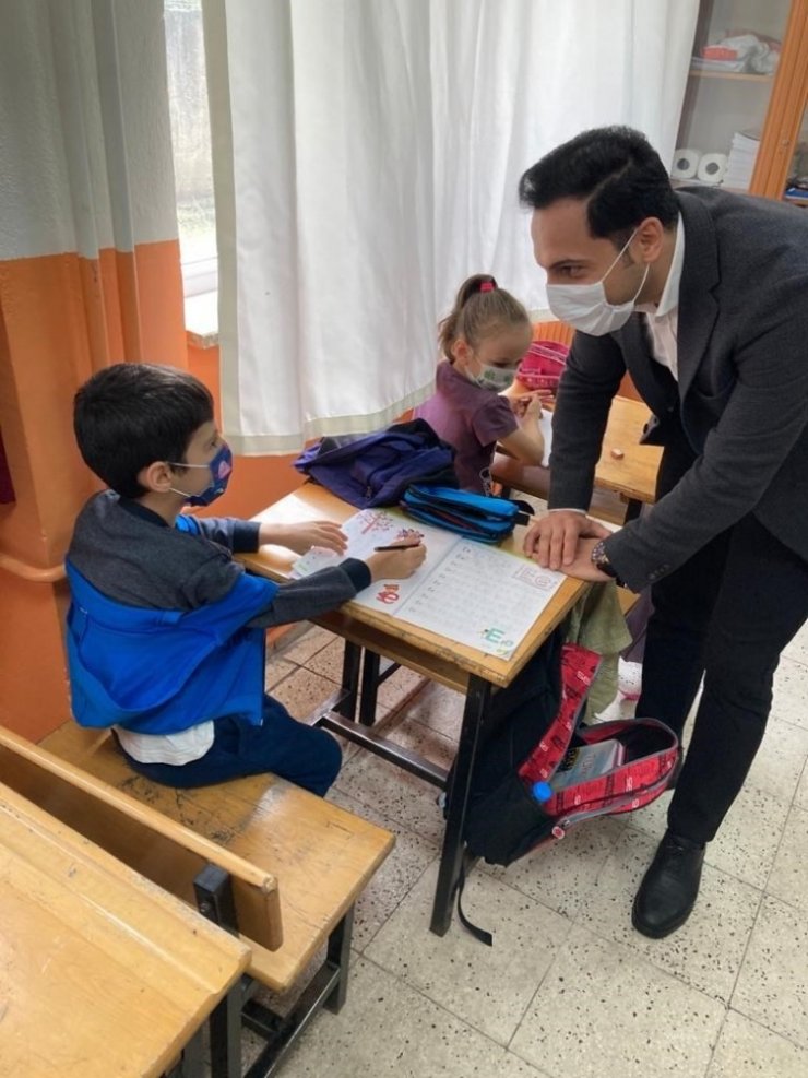 Kaymakam Erdem’den okullara ziyaret