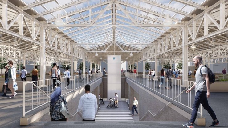 Millet’e modern pazar