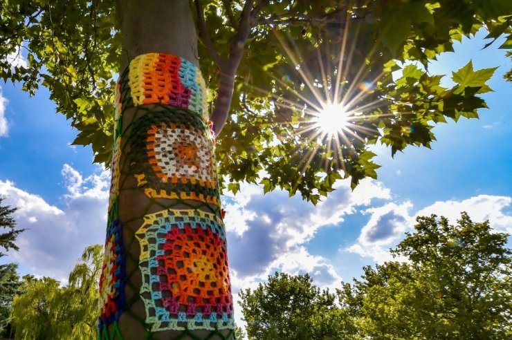 Başkent parklarına kadın dokunuşu