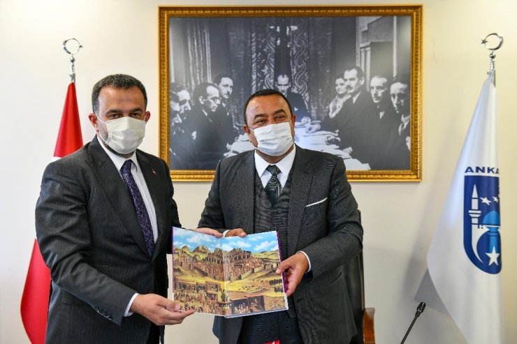Ankara Kent Konseyi’nden Başkan Yavaş ve Belediye Meclis Grup Başkanvekillerine ziyaret