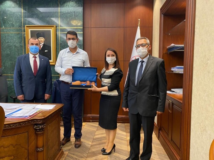 Başkan Tekin ve Soydan’ın Ankara temasları