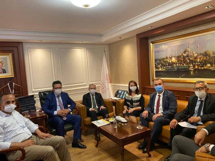 Başkan Tekin ve Soydan’ın Ankara temasları