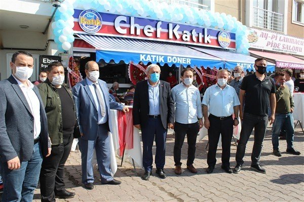 Kaymakam Ünal iş yeri açılışına katıldı