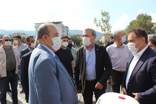 Kaymakam Ünal iş yeri açılışına katıldı