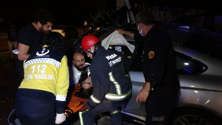 Bursa’da feci kaza 3 yaralı
