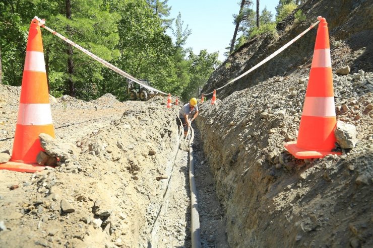 Büyükşehir DESKİ’den Karaismailler’e 2 yeni su kaynağı