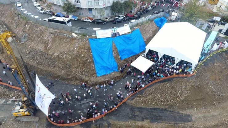 Gaziosmanpaşa’da 926 konutluk kentsel dönüşümün temeli atıldı