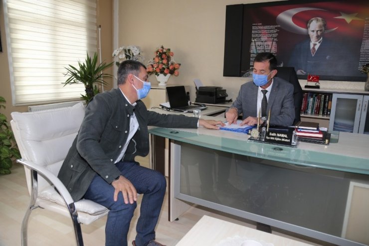 Başkan Şimşek’ten temiz okullar için destek