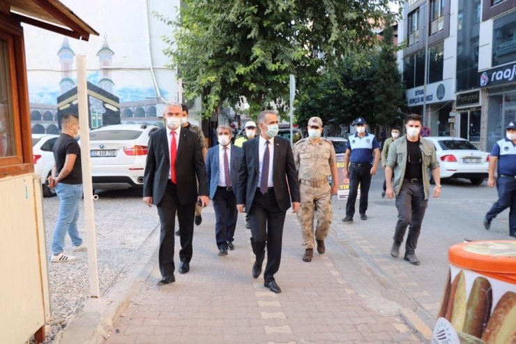 İl protokolünden Korona Virüs denetimi