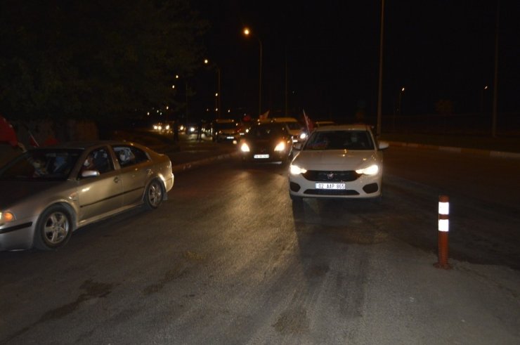 Azerbaycan’a destek konvoyu düzenlendi